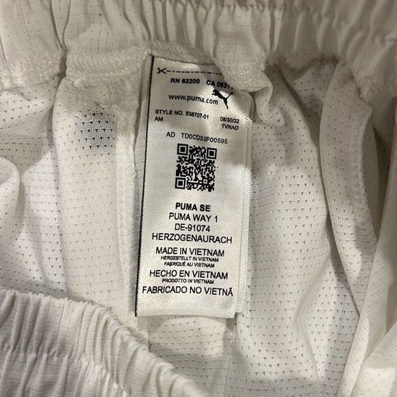 Puma Shorts Nwtwomens Puma White Vented Athletic Shorts Size Xl